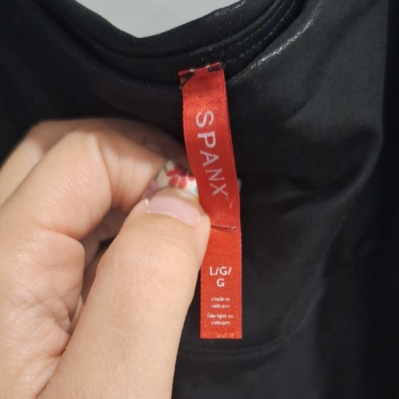 Spanx Print High-Waisted Leggings - Picture 2 of 3